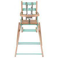 Chaise haute SARAH extra-pliante Hybride Vert Mint - Image 2