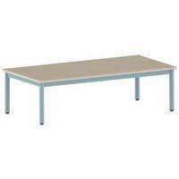 Table Carélie rectangulaire 160 x 80 cm fixe 4 pieds stratifié - Image 4