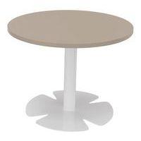 Table Host Ø 60 x h 45 cm plt Argile pied tulipe Blanc - Image principale