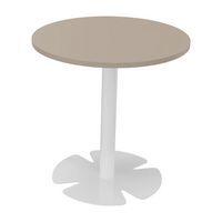 Table Host Ø 60 x h 60 cm plt Argile pied tulipe Blanc - Image principale