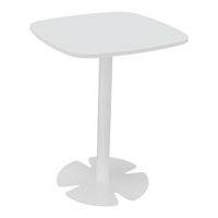 Table Host 60 x 60 x h 75 cm plt Blanc pied tulipe Blanc - Image principale