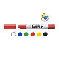 Etui 6 sticks peinture visage couleurs festives Maskup - Image 4