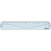 Règle plate 20 cm - Geometric, en plastique recyclé - Image principale