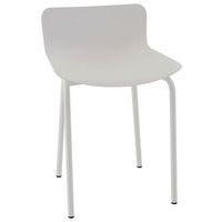 Tabouret bas Popp coque polycarbonate/piètement acier - Image 5