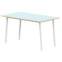 Table 4 pieds inclinés 80 x 80 cm stratifié ABS - Image 3