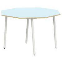 Table 4 pieds inclinés octogonale Ø 120 cm stratifié ABS - Image 3