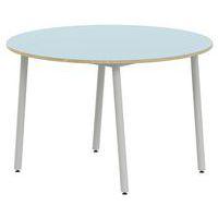 Table 4 pieds inclinés ronde Ø 120 cm stratifié ABS - Image 5