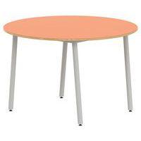 Table 4 pieds inclinés ronde Ø 120 cm stratifié ABS - Image 3