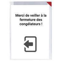 Lot de 10 Pochette d'affichage Kang Easy Clic SubZero - A4 -Tarifold - Image principale