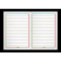 Cahier pour DYS 46 pages lignés interlignes 3 mm 90 g 21x29.7 cm - Image 2