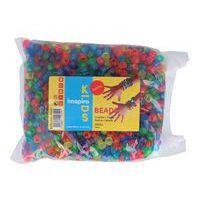 Sachet 1000 perles plastique gros trous ø 9 mm - Image 2