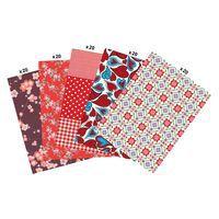 Maxi pack 100 feuilles Decopatch- rouge - Image principale