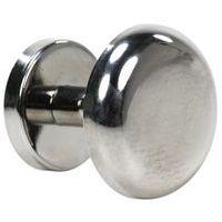 Crochet 1 patère chromé argent pour salle de bains - Image principale