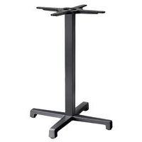 Pied de table Cross hauteur 73 cm - anthracite - Image principale