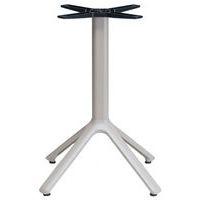 Pied de table Nemo fixe hauteur 73 cm - peint taupe - Image principale