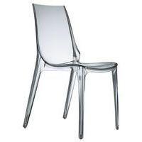 Lot de 4 chaises Vanity 4 pieds non feu - transparent - Image principale