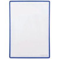 Lot de 5 Pochettes d'affichage adhésive - A4 vertical - Bleu - Image principale