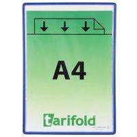 Lot de 5 Pochettes d'affichage adhésive - A4 vertical - Bleu - Image 3