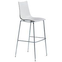 Tabourets Zebra hauteur 65 et 80 cm lot de 2 S-CAB - Image 3