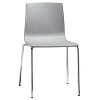 Chaises Alice 4 pieds peint ou chromé lot de 4 S-CAB - Image 4