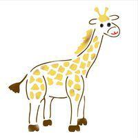 Set 6 pochoirs animaux 15 x 15 cm - Image 2