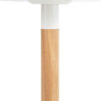 Table ronde fixe Mira diam. 120 cm blanc/naturel - Image 2