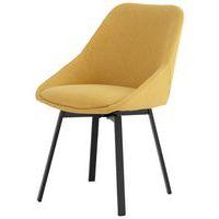 Lot de 2 chaises Amélie moutarde - Image principale