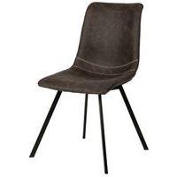 Lot de 4 chaises Berta gris foncé - Image principale
