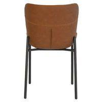Lot de 2 chaises Mayka marron - Image 3