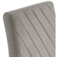 Lot de 4 chaises Yvette gris clair - Image 3