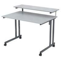 Poste informatique Mira 2 plateaux MBA - Image principale