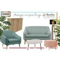 Fauteuil 1 place AYA pied Métal enduit PVC non feu M1 Cendre - Image 3