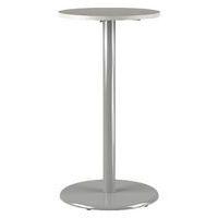 Mange-debout Menorca hauteur 110 cm Ø 60 cm pied peint - Mobidecor - Image 2