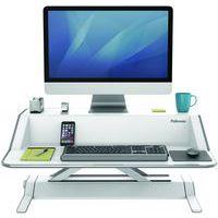 Plateforme de travail assis-debout Lotus - Blanc - Image 2