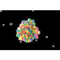 Sachet 500 perles multiformes 12mm - Image principale