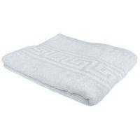 Lot 10 serviettes éponge Prima 100% coton 50 x 90 cm Blanc - Image principale