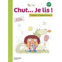 Chut... je lis ! CP cahier d'exercices 2 édition 2016 - Image principale