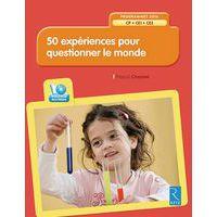 50 expériences pour questionner le monde CP/CE + CD-rom - Image principale