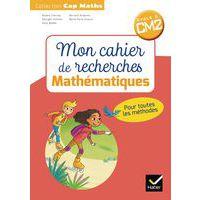 Cap maths CM2 ed.2018 - mon cahier de recherches - Image principale