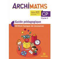 Archimaths CP Guide pédagogique + CD-Rom édition 2019 - Image principale