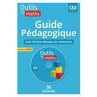 Les nouveaux outils pour les maths CE2 Guide du maître du manuel + CD-Rom édition 2019 - Image principale