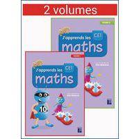 J'apprends les maths CE1 fichier de l'eleve en 2 volumes - Image principale