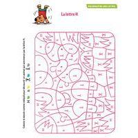 Coloriages magiques avec les lettres - Image principale