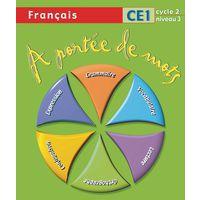 A portee de mots - francais CE1 - livre de l'eleve - ed.2009 - Image principale