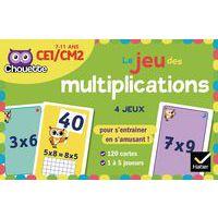 Le jeu des multiplications CE1-CM2 - Image principale