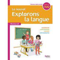 Le nouvel explorons la langue CM2 - manuel eleve 2020 - Image principale