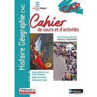 Histoire-geographie emc cap - cahier de cours et - Image principale