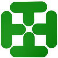 Lot de 10 Autocollant marquage au sol en T 200x300 vert - Manutan - Image 4