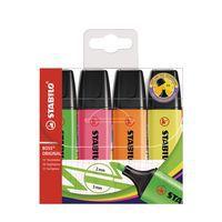 4 Surligneurs Stabilo Boss Original fluo - Image principale