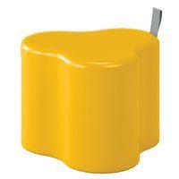 Pouf trèfle LudiKid H. 30 cm  jaune 1123-Manutan Expert - Image principale